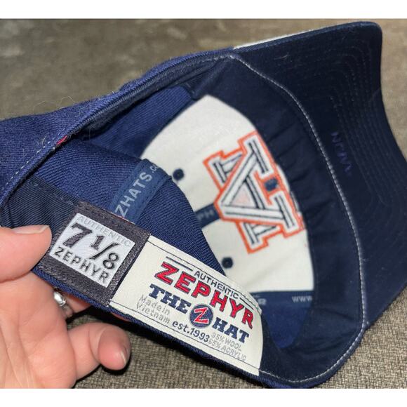 Auburn University Zephyr the Z Hat men’s fitted hat (size 7 1/8) - Picture 5 of 5